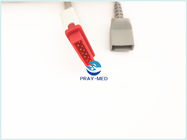 Utah Transducer Side Blood Pressure Cable 11 Pin With Red Connector