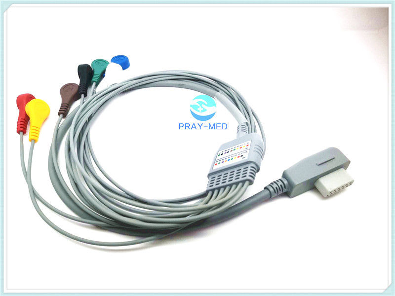 DMS 3m Length ECG Electrode Cable 7 Leads With One Year Warranty 4mm Diameter