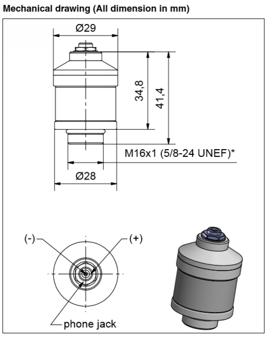 Αρχικός ιατρικός αισθητήρας oom102-1 κύτταρο 3.5mm οξυγόνου Ο2 μονο γρύλος 0