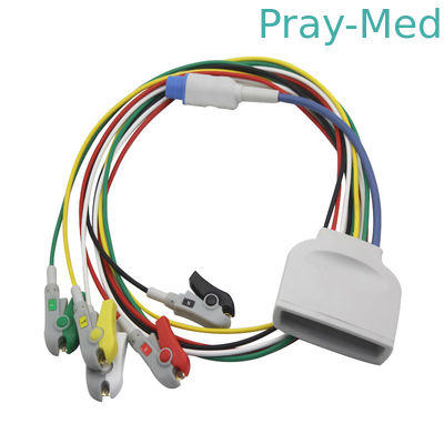 Αγορά HP MX40 2.6mm τηλεμετρία Ecg 5 καλώδιο Grabber μολύβδου/τσίμπημα 989803171831 ηλεκτρονική κατασκευή