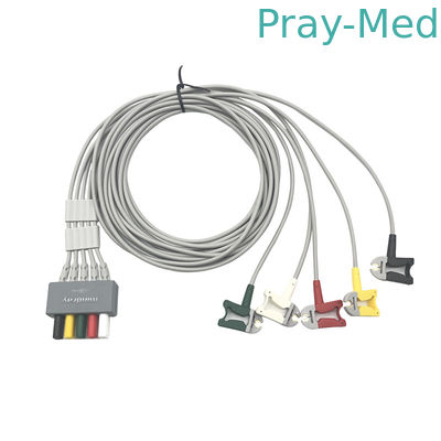 Αγορά Αρχικό Mindray EL6501B 5 σακάκι AHA/IEC μολύβδου ECG Leadwires TPU ηλεκτρονική κατασκευή
