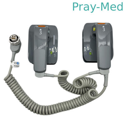 Αρχικά Defibrillator D6/D3 εξωτερικά κουπιά Mindray με τα καλώδια MR6601 0651-30-77001