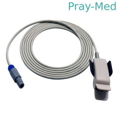 6 Pin Mindray Spo2 Sensor, Spo2 Probe Sensor Suit για PM9000 / 8000 καλώδια 3m / 10ft TPU