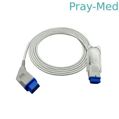 Jl-900p Spo2 Adapter Cable 14 Pin 2.4m Tpu Jacket συμβατό με το Nihon Kohden