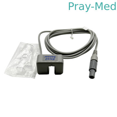 Κύρια Capnography EtCO2 Sensor Module LEMO 8pin 60 βαθμών BA210 GRAY TPU Jacket