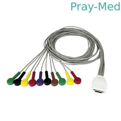 Biocare ECG Holter καλώδιο για 12 Lead Snap Connector IE10 1.1cm