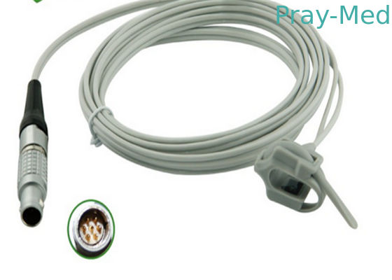 Επαναχρησιμοποιήσιμος Spo2 σφυγμός Oximeter 9383 αισθητήρων Invivo με το συνδετήρα μετάλλων
