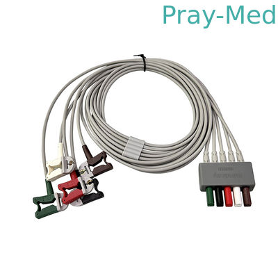 Πρωτότυπο Mindray ECG Leadwires EL6503A 0010-30-42729 5 μολύβι TPU σακάκι