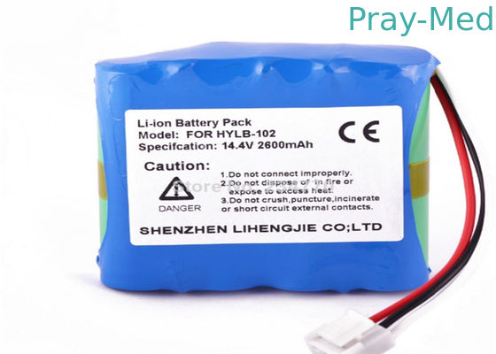 μπαταρία μηχανών 14.4v 2600mAh Ecg, επανακαταλογηστέα αντικατάσταση πακέτων μπαταριών Ecg