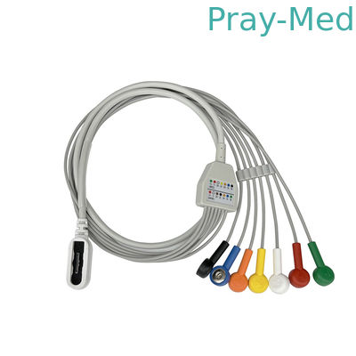 7 Καλώδιο κυψελού με μόλυβδο για GE SEER 1000 Snap Connector 2104813-001 1.1m