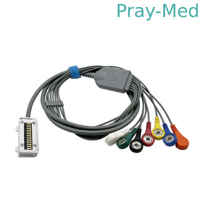 Meditech Cardiup ECG Holter καλώδιο για CardiUP!3 CardiUP!12 7 κανάλια σύνδεσμος σύνδεσης TPU Jacket
