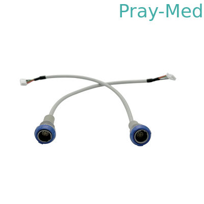 Συμβατό Mindray Monitor ασθενούς 6pin SpO2 Socket Connector με καλώδια και τερματικό