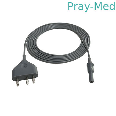 Ακριβής 4,0mm PVC επαναχρησιμοποιήσιμο ηλεκτροχειρουργικό ενδοσκοπικό καλώδιο για χειρουργικές εφαρμογές