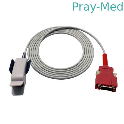 20 Πιν ενήλικες επαναχρησιμοποιήσιμοι αισθητήρες Spo2 για ριζοσπαστικό 7 / 8 Rainbow Machine