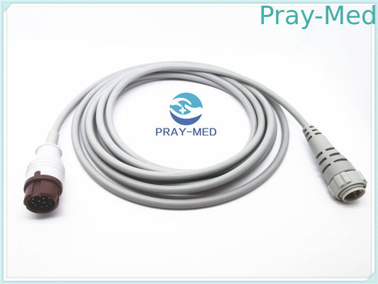Της εισβολής καλώδιο 4mm πίεσης του αίματος Mindray PM9000 διάμετρος με την πλευρά ζυγών Medix