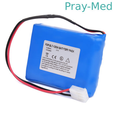 Λι Biolight - εφαρμογή μηχανών μπαταριών 7.4v blt-1203A Ecg πολυμερούς ιατρικού εξοπλισμού