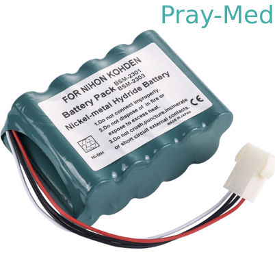 12 μπαταρίες Νι-mh bsm-2301 bsm-2303 ιατρικού εξοπλισμού εξουσιοδότησης μηνών bsm-2300