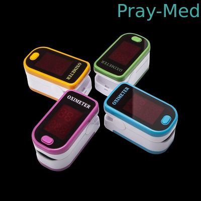 Υλικό μίας χρήσης CE FDA επίδειξης ελέγχων OLED δάχτυλων Oximeter σφυγμού ABS εγκεκριμένο