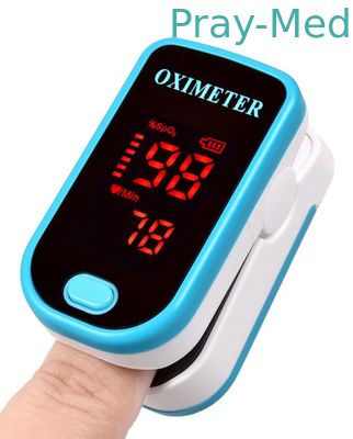 Σφυγμός Oximeter άκρων δακτύλου οδηγήσεων για το σπίτι και τη χρήση Hopstial