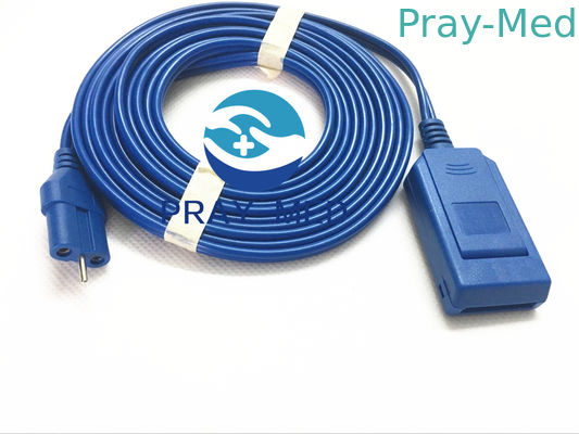 PVC 3m Diathermy υπομονετικό καλώδιο πιάτων για το επίγειο μαξιλάρι Electrosurgical
