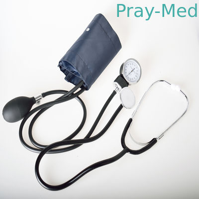 Λατέξ φορητό Sphygmomanometer κραμάτων αλουμινίου με Stethscope