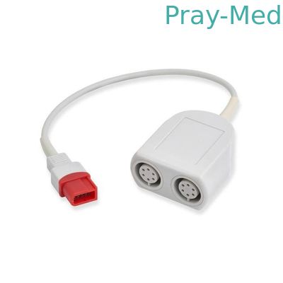 Spacelabs διπλά 0.3m καλώδιο 700-0028-00 TPU μετατροπέων 10 καρφιτσών IBP