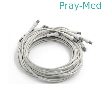 Γκρίζα Γερμανία Marquette MAC EKG Leadwires 420101-002 10 AHA 1.2M