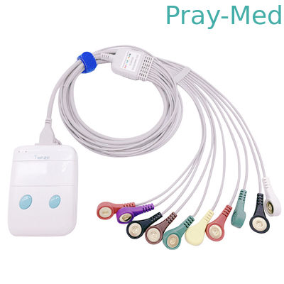Σακάκι 1.1m καλώδιο 10 TPU ECG Holter μόλυβδος συμβατός με το όργανο καταγραφής
