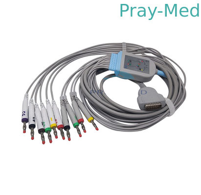 TPU Γερμανία Marquette 10 καλώδιο Ekg μολύβδου με την μπανάνα 4,0 2029893-001