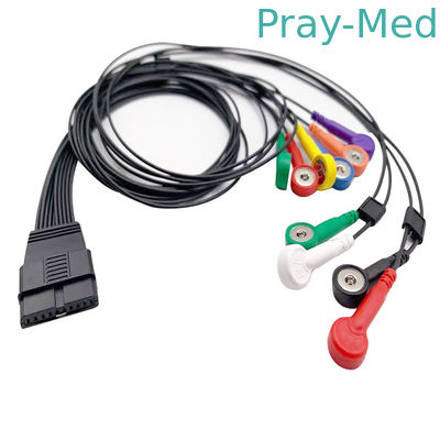 Καλώδιο Holter ECG 10 μόλυβδοι TPU 1.2m για Schiller ΑΜ-200 ΑΜ-101