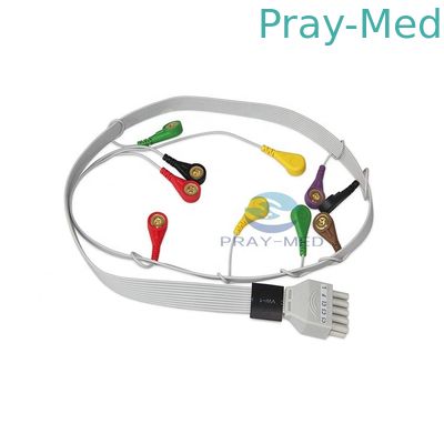 Καλώδιο TLC5000 2.8m CONTEC Holter ECG μόλυβδος 10 για TLC5000 Dyniaic