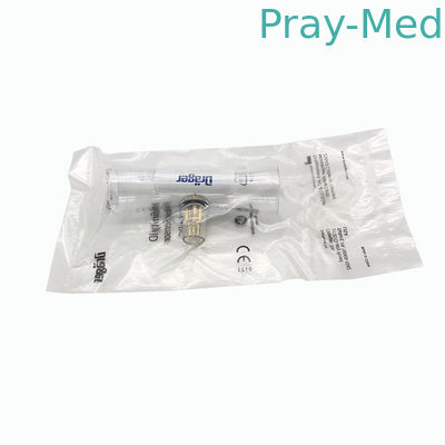 Πλαστικός αισθητήρας ροής Draeger Evita2 Evita4 Savina διαφανή 6871980