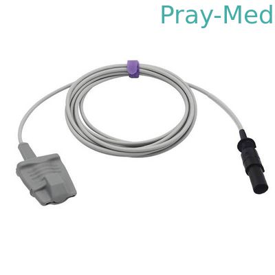 Συμβατό Novametrix 512 ενήλικος αισθητήρας Prode 4.0mm Spo2 καλώδιο διαμέτρων