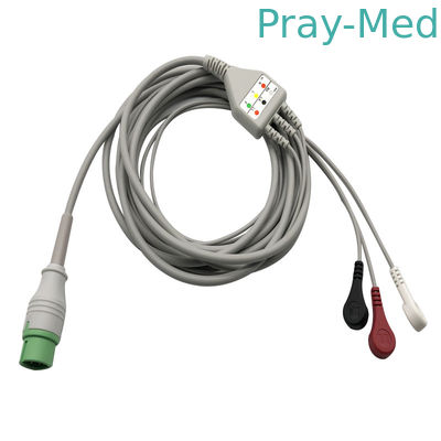 Καλώδιο Ecg Comen και leadwire για Comen C30/το μόλυβδο C40 3.6m 12pins 5